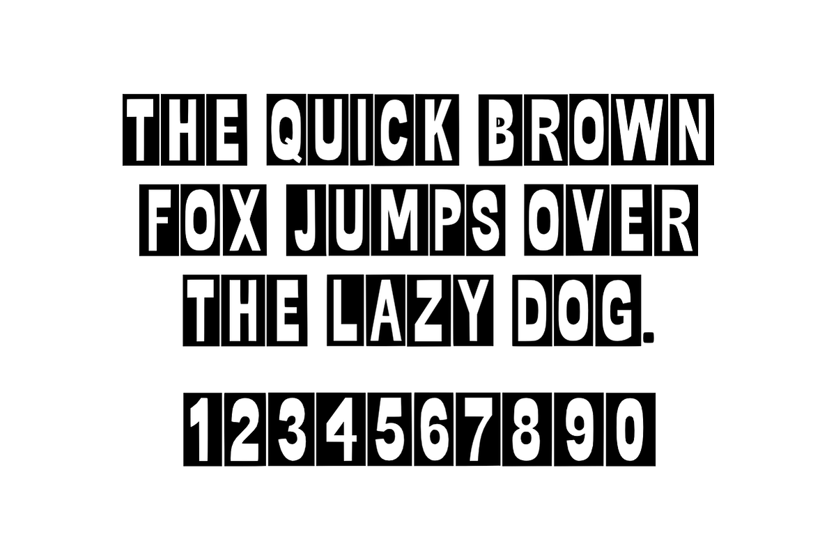 Blockchain - Modern Block Font, a Sans Serif Font by KiddoGlyphs Studio (Photo 4 of 5)