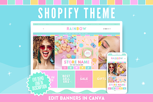 Rainbow Shopify Theme