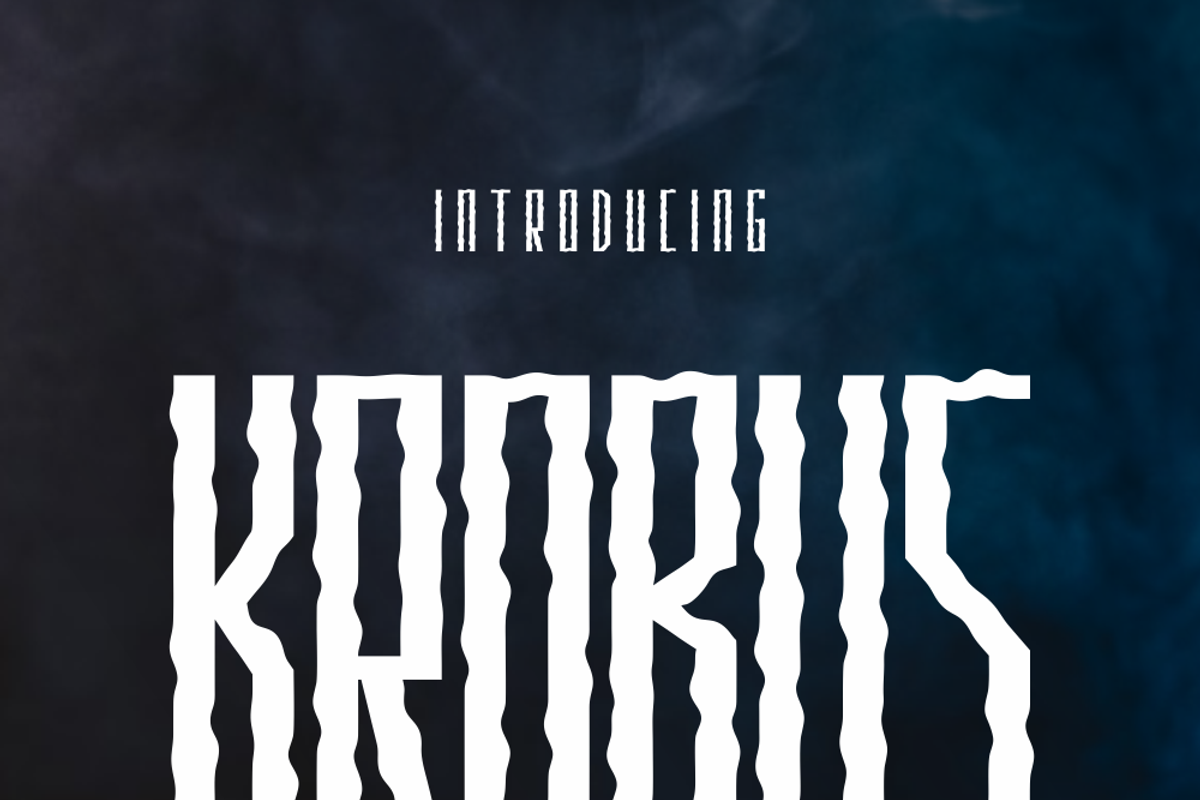 Krobus, a Sans Serif Font by lelevien (Photo 6 of 6)