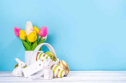 Spring Easter holiday background, a Holiday Photo by Rimma