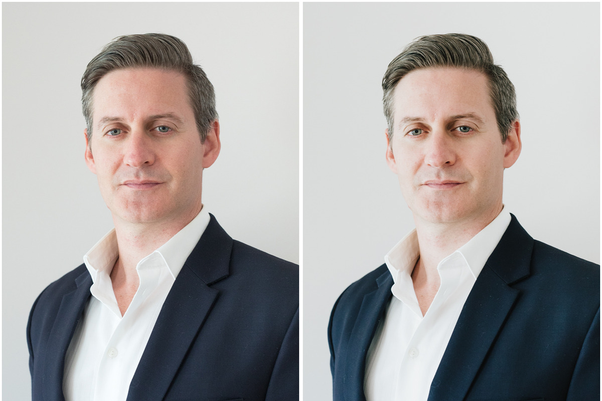 Corporate Headshot Lightroom Preset preview 3