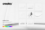 Fleece Blanket Round Corners Mockup, a Product Mockup by creatsy4 (Thumbnail 8 of 9)