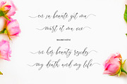 Bridgesty - Lovely Calligraphy Font, a Script Font by Motokiwo (Thumbnail 6 of 10)