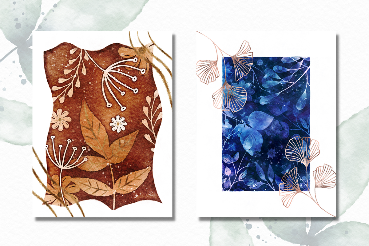 Watercolor Procreate Brushes, a Brush Add-On by Angela Roze (Photo 6 of 9)