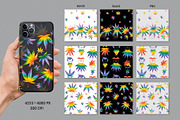 CANNABIS / MARIJUANA BUNDLE, a Decorative Illustration by Elena_Sedova (Thumbnail 20 of 30)
