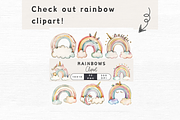 Cute Unicorn Clipart,, an Object Graphic by EllyandLima (Thumbnail 11 of 11)