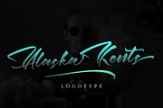 Alaska Kents Black Friday, a Script Font by pineungtype (Thumbnail 1 of 10)
