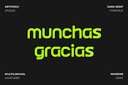 Goroda - Modern Elegant Logo Font, a Sans Serif Font by Artiveko (Thumbnail 6 of 6)