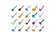 Kitchen utensils set for cooking and, an Object Graphic by pikepicture (Thumbnail 1 of 3)