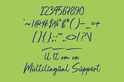 Bareng Story - Script Font, a Script Font by GFRcreative (Thumbnail 6 of 7)