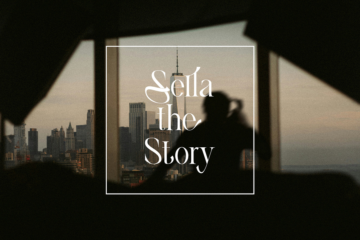 Ghina Ligature Serif Typeface, a Serif Font by yaqublekker (Photo 6 of 10)