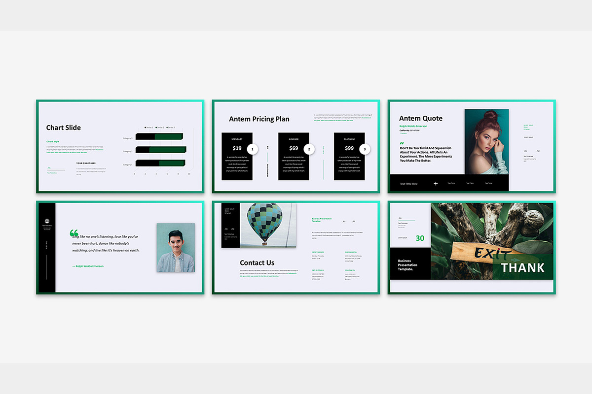 Antem - PowerPoint & Google Slide, a Presentation Template by Raseuki (Photo 5 of 5)