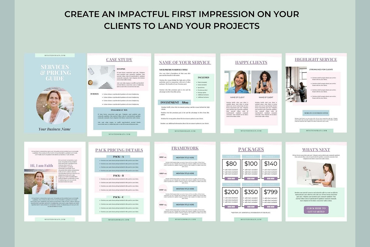 Nutrition Coach Course Creator Canva, a Social Media Template by Deepa Template Studio (Photo 43 of 48)