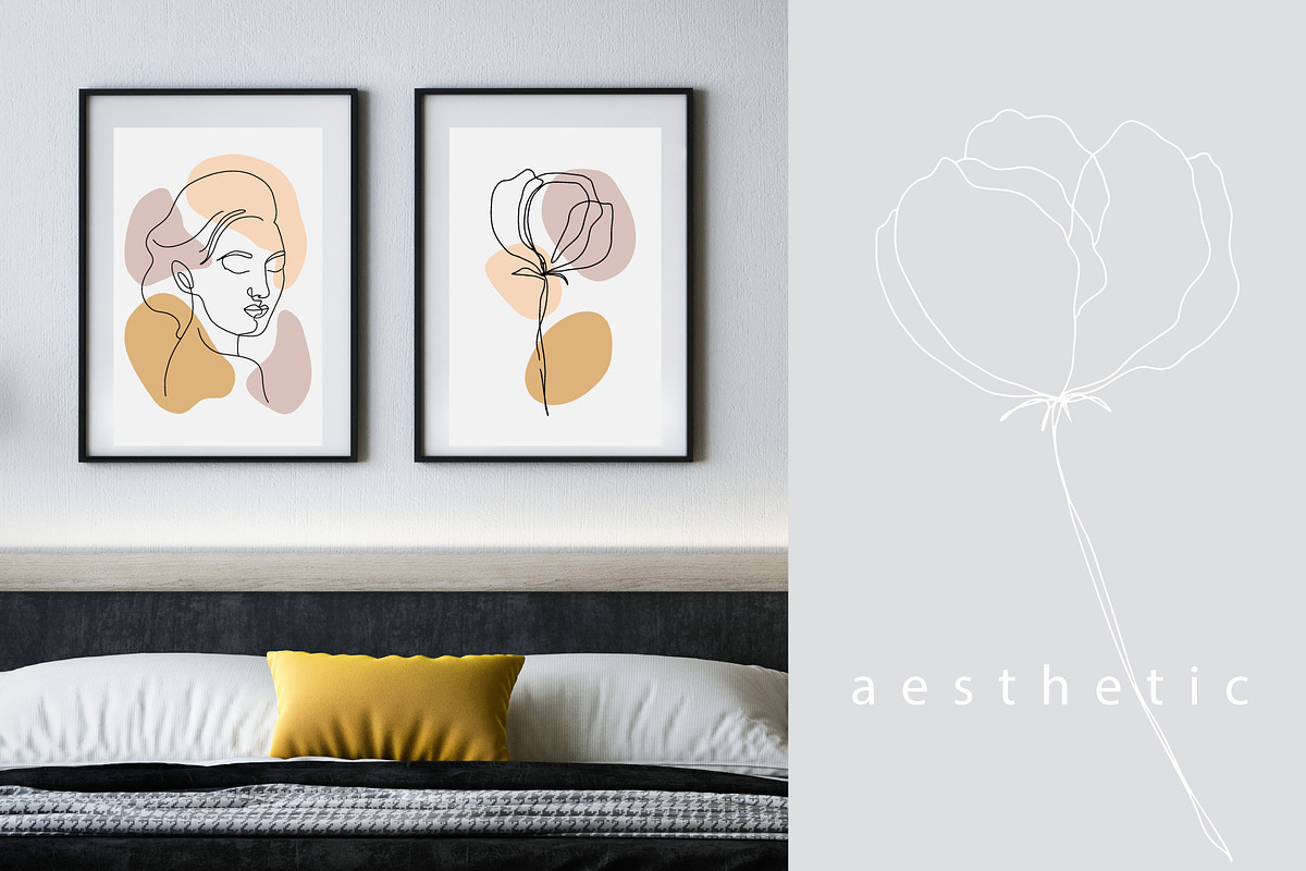 Female Aesthetic One line Drawings, a Graphic by Katrinelly (Photo 5 of 19)