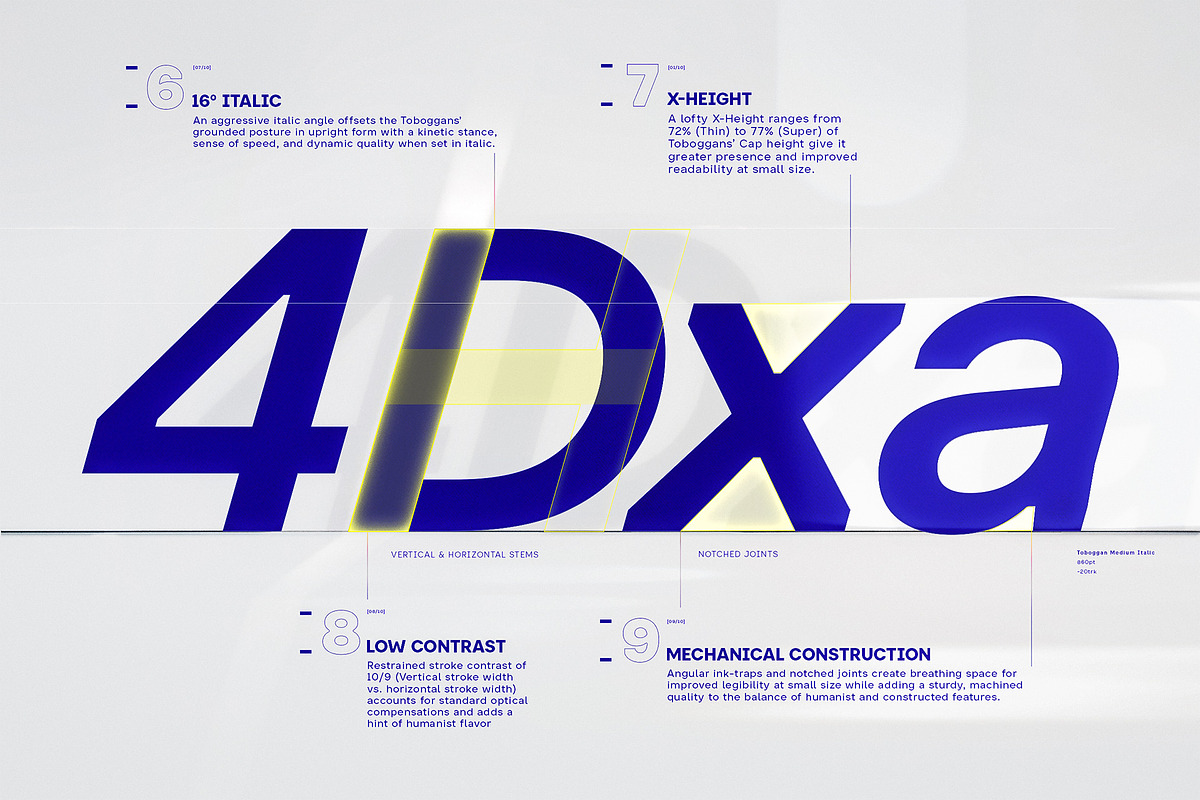 Toboggan, a Sans Serif Font by Jeremy Nelson Design (Photo 8 of 21)