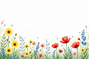 Summer Field Flower Lower Border, an Illustration by BIPLOB EXPERT (Thumbnail 2 of 14)