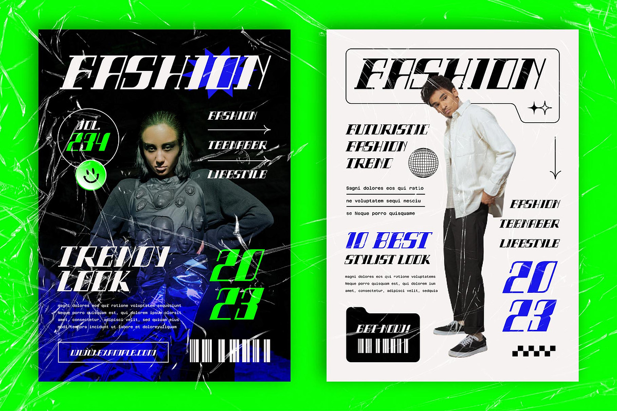 Seristic Y2K Display Typeface, a Font by graphicook (Photo 13 of 16)