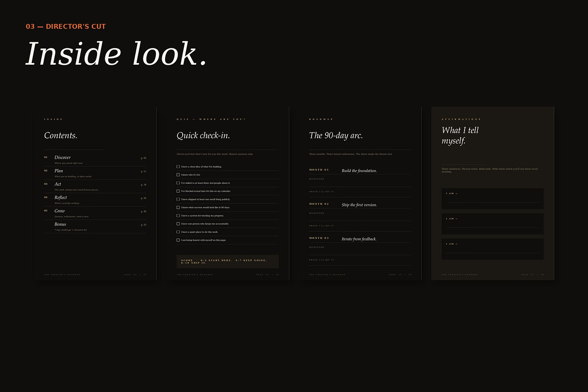 Course Workbook & eBook — 3-in-1, a Branding & Logo Template by Just Necessary (Photo 4 of 9)
