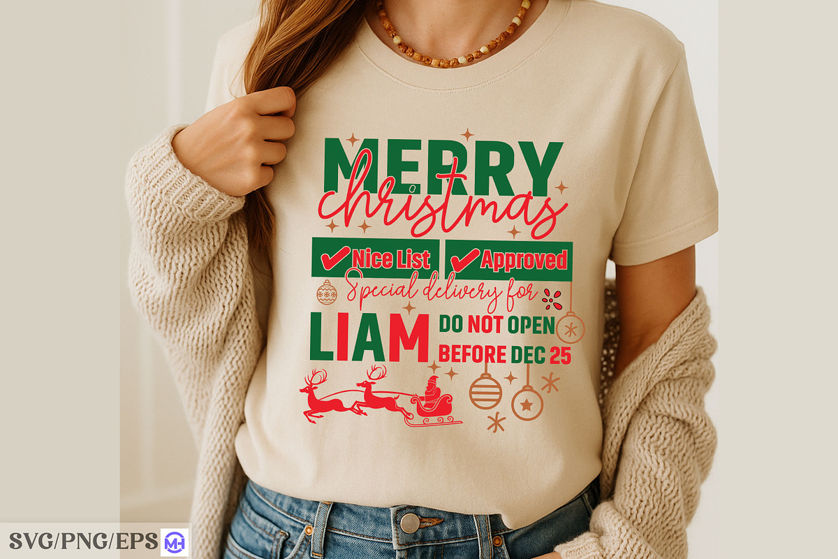 Merry Christmas Special Delivery for, a Graphic by mh_arif (Photo 4 of 4)