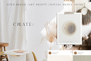 NUDE neutral textures & infographic, an Object Graphic by Lana Elanor (Thumbnail 3 of 13)