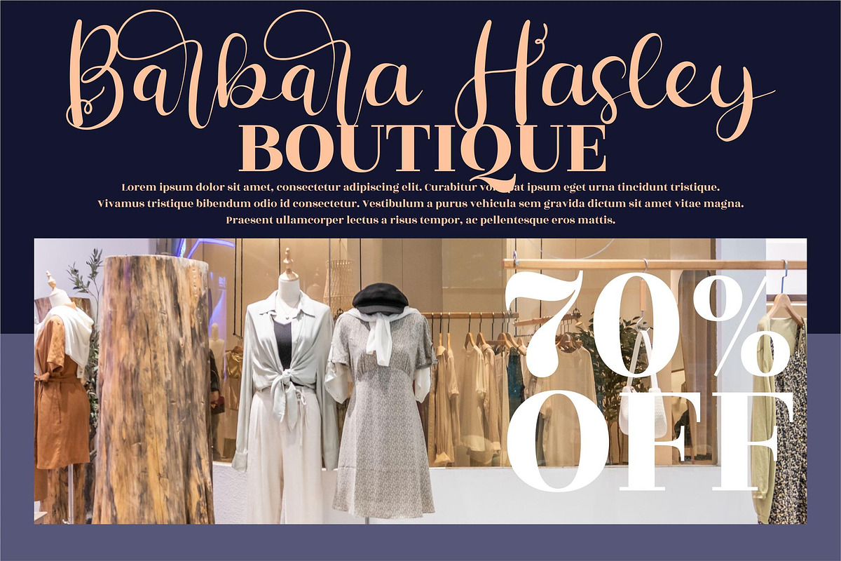 Hiratheria Script LS, a Script Font by GranzCreative (Photo 12 of 14)