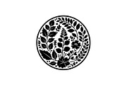 Floral Ornament Silhouette Bundle, an Illustration by BIPLOB EXPERT (Thumbnail 9 of 51)