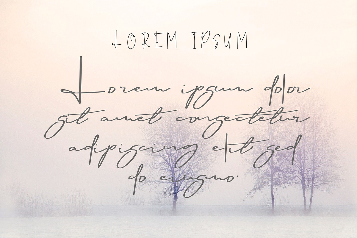 alan walker, a Handwritten Font by Mariyana (Photo 4 of 5)