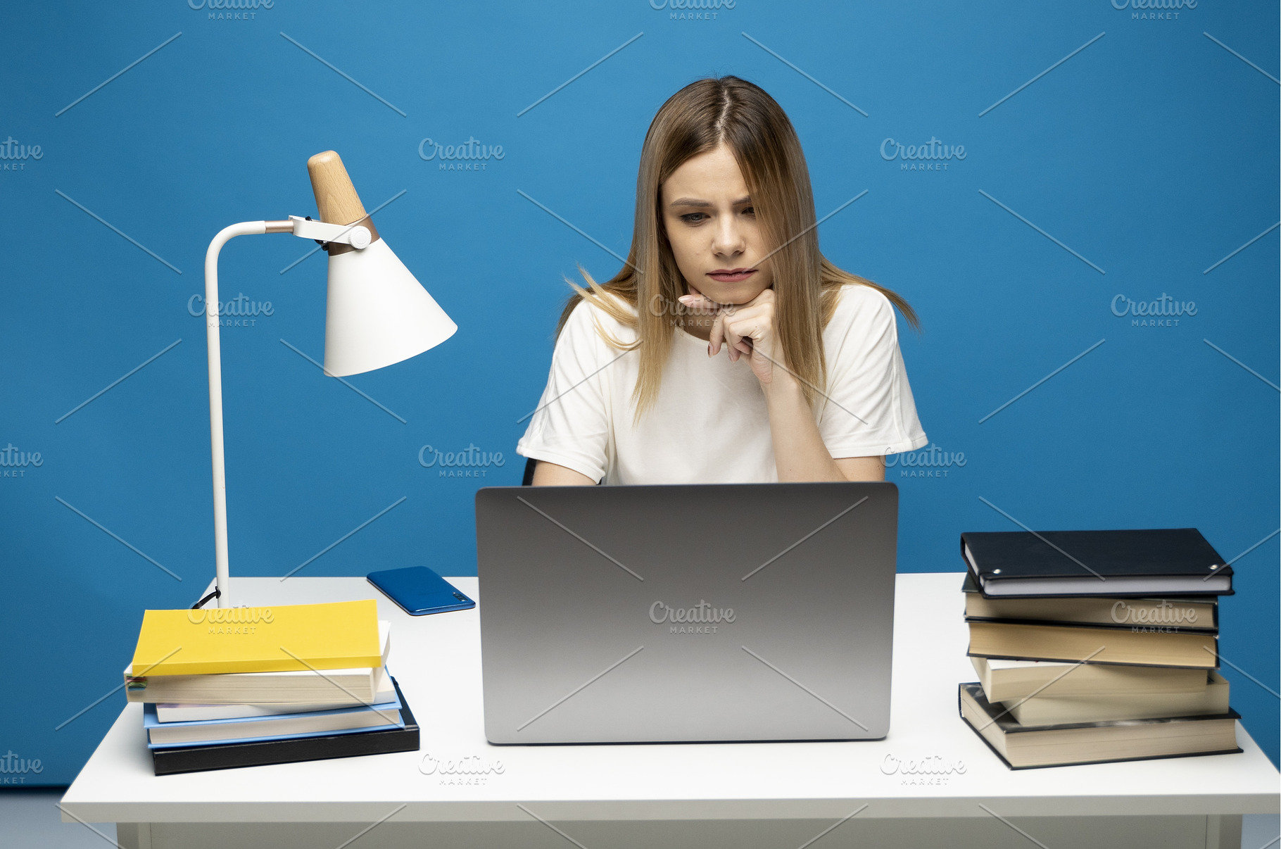 Studio portrait of young successful, a Person Photo by volodymyrshtun13795