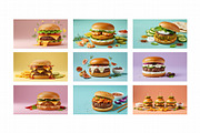 35 Realistic Burger Stock Photos for, a Food & Drink Photo by Beshr Abdulhadi (Thumbnail 5 of 6)