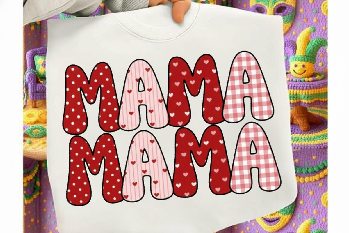 Valentine Day Mama Png, an Illustration by designcity5 (Photo 9 of 9)