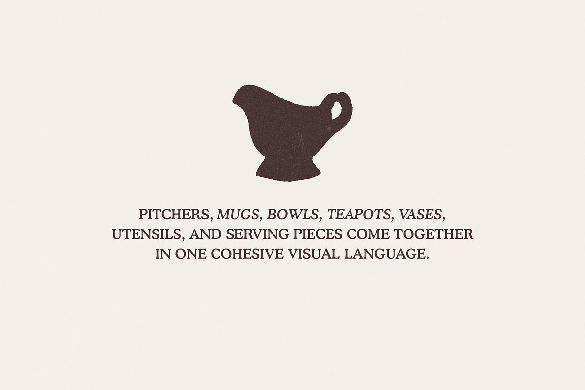 Ceramic Forms: 80 Illustrations, an Object Illustration by Veyla (Photo 2 of 15)