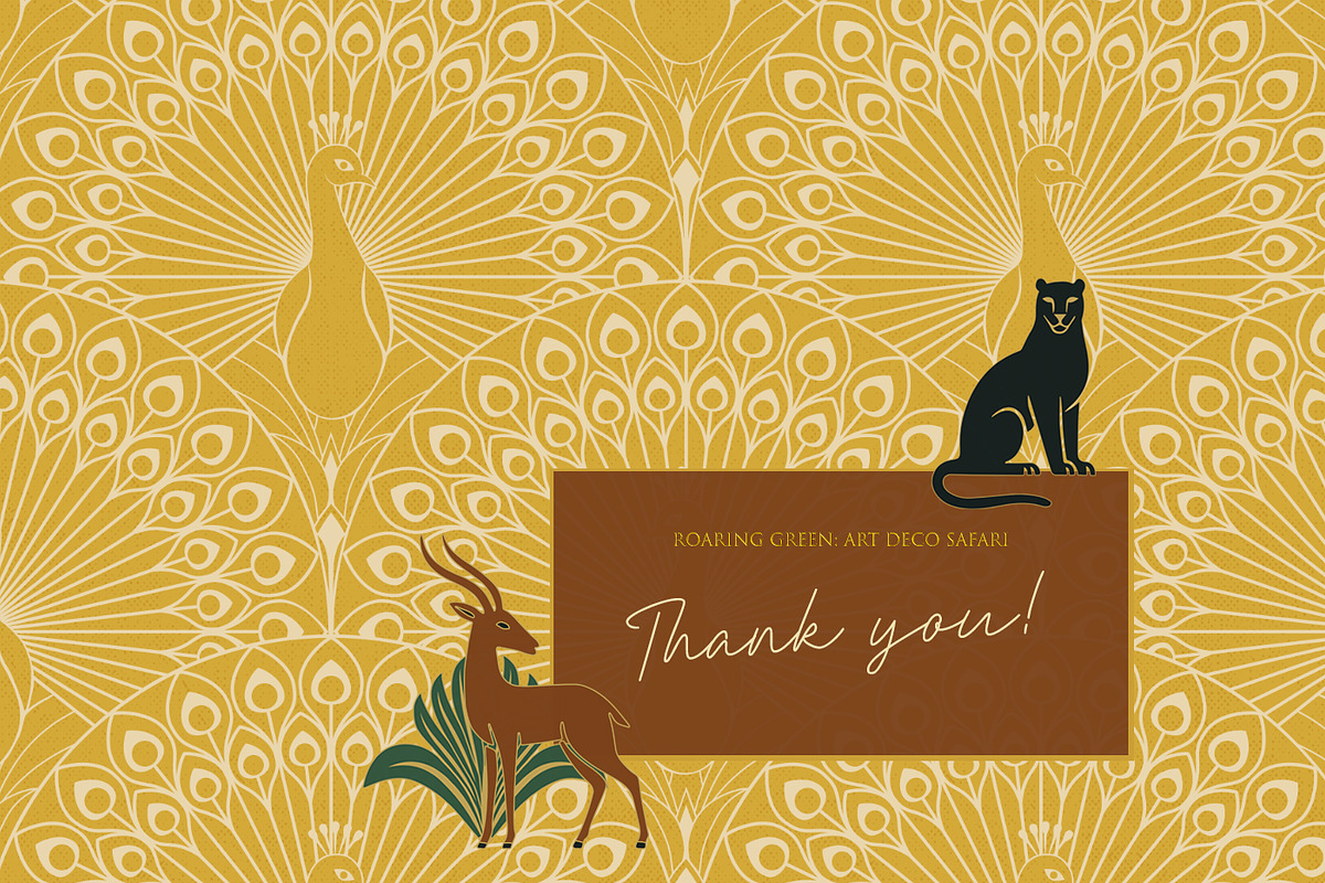 Art Deco | Seamless Patterns, a Pattern Graphic by Svetlana Lerie (Photo 9 of 9)