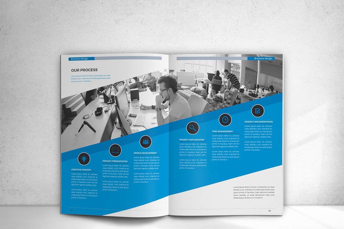 Annual Report, a Brochure Template by design_pick (Photo 11 of 17)