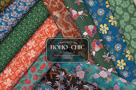 Bohemian Chic, a Pattern Graphic by MSNTY STUDIOX