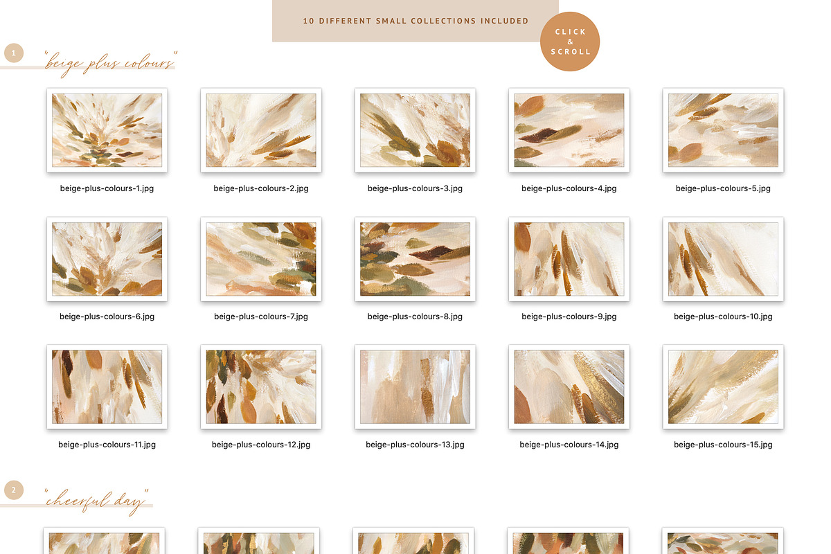 Elated Abstract Painted Backgrounds, a Texture Graphic by eclosque (Photo 11 of 13)