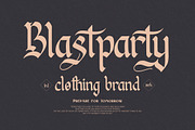 Zoldisx | Blackletter Typeface, a Blackletter Font by Denustudios (Thumbnail 8 of 15)