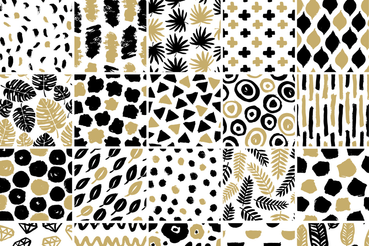 Simple patterns collection, a Pattern Graphic by adehoidar