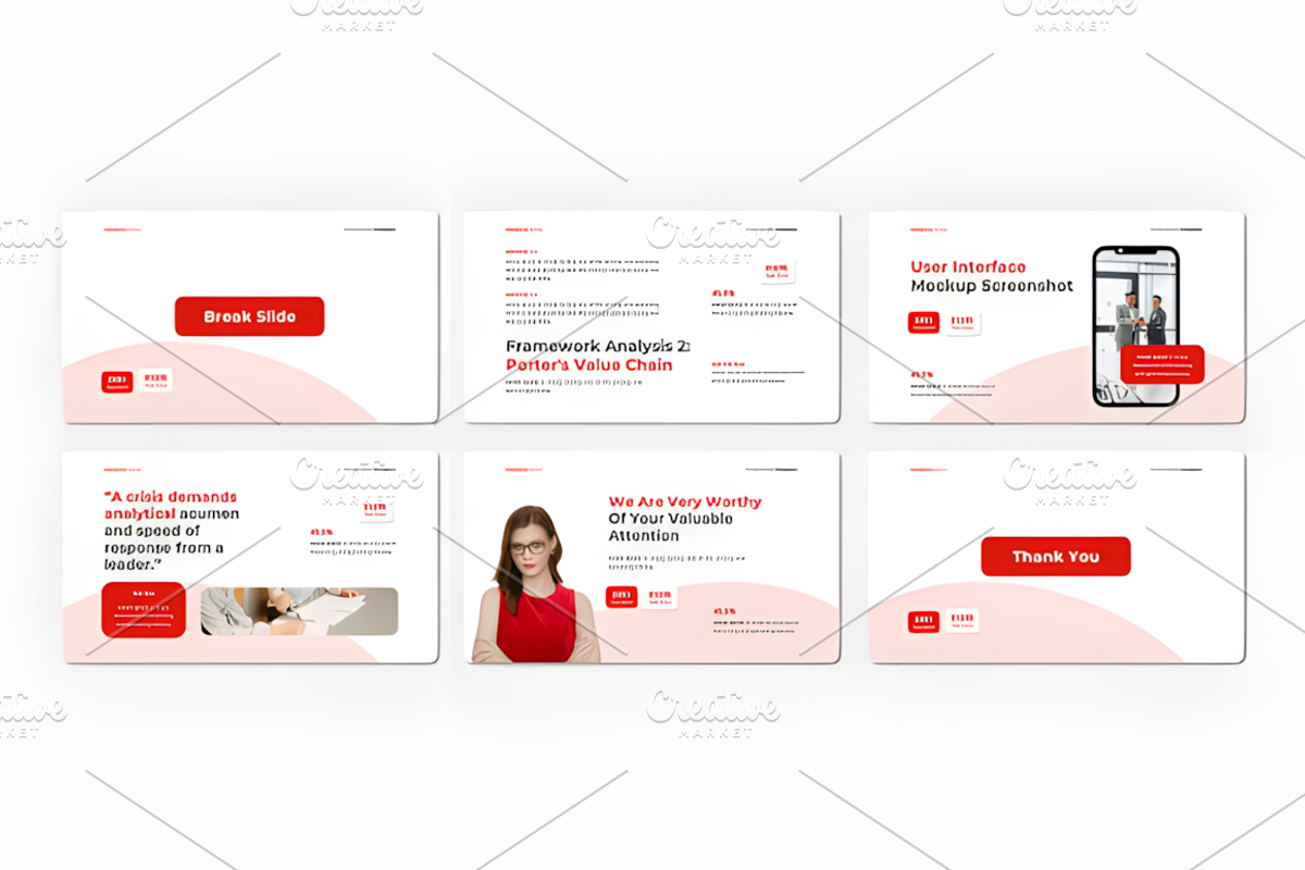 Analysis of Business - Google Slides, a Social Media Template by Coco Bloom (Photo 3 of 3)