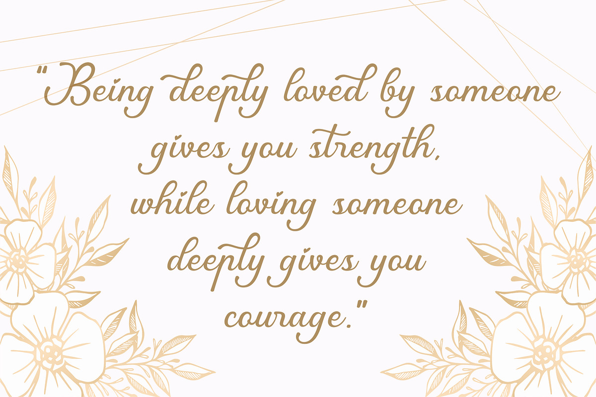 Ardila / Lovely Calligraphy Font preview 7