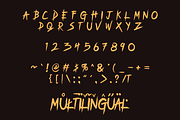 Crasher Gear-Monospaced Display Font, a Handwritten Font by Mofr 24 (Thumbnail 9 of 10)