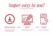 Ecommerce Instagram Posts Templates, a Social Media Template by Hell Yeah Designs (Thumbnail 5 of 7)