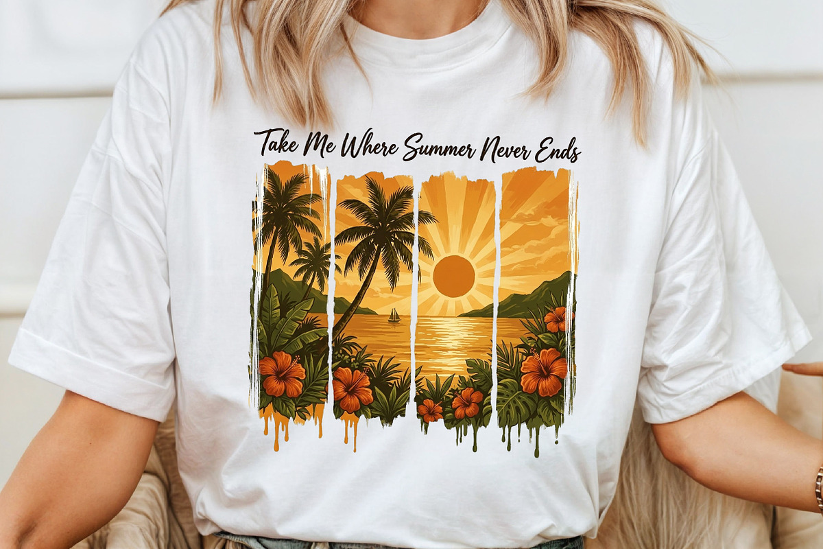 Summer Png, Summer Vacation Png, a Work Illustration by Sublimation Artist (Photo 4 of 9)