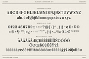 Klasiga Modern Classy Serif Font, a Serif Font by RantautypeStudio (Thumbnail 16 of 17)