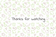 Vegetables. Cliparts and patterns, a Pattern Graphic by Valeria Soloveva (Thumbnail 10 of 10)