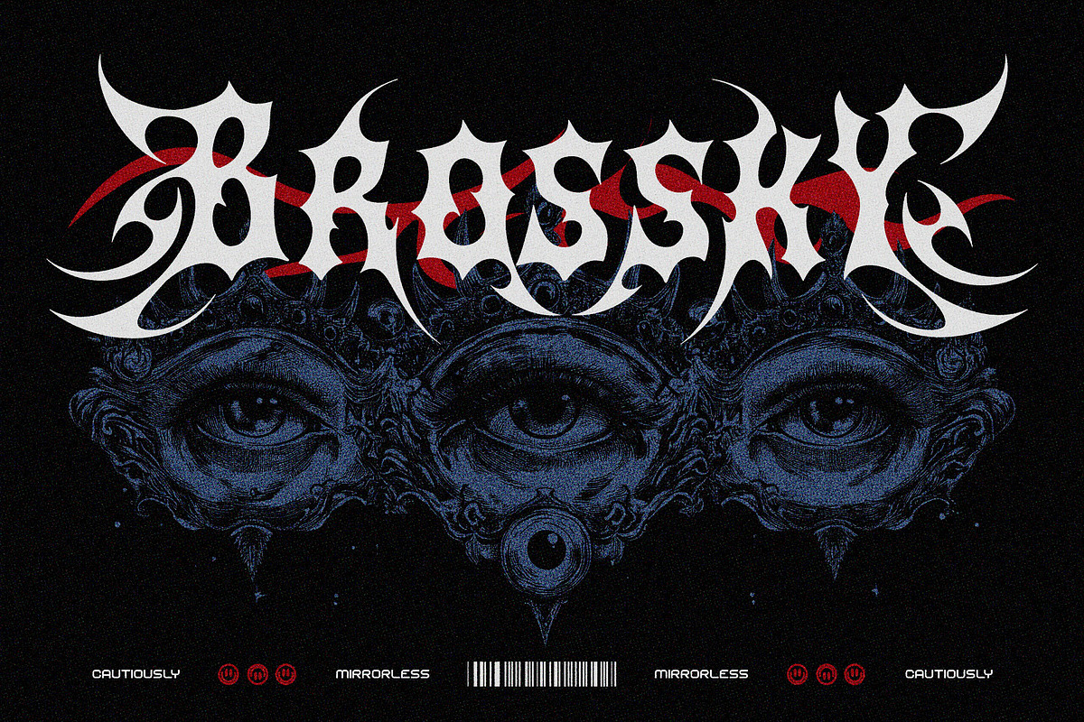 Dead Sky Darkletter Typeface, a Blackletter Font by alit design (Photo 5 of 17)