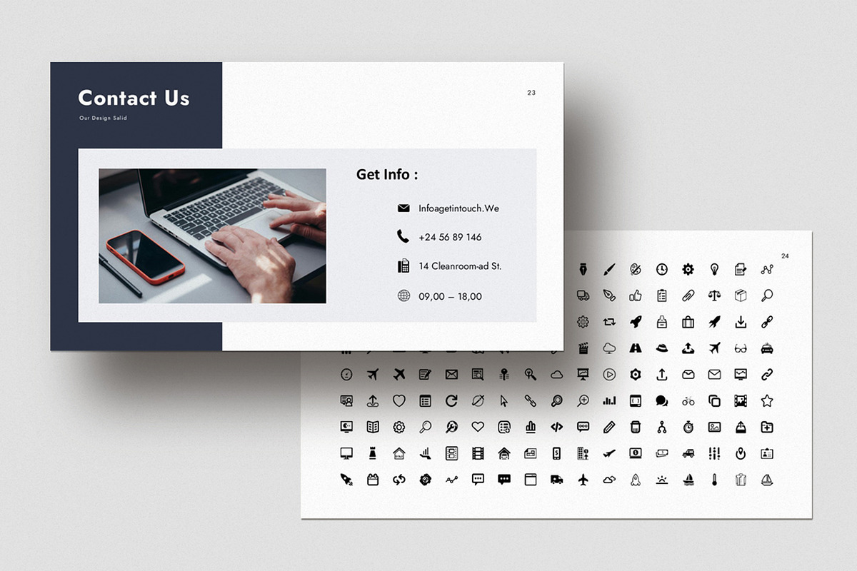 Pitch Deck Presentation Template, a Presentation Template by Dream-Lab (Photo 9 of 9)