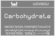 Protein font, a Sans Serif Font by weknow (Thumbnail 3 of 5)