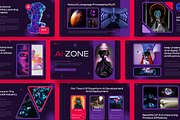Artificial Intelligence PowerPoint, a Presentation Template by YossyOneStd (Thumbnail 1 of 6)