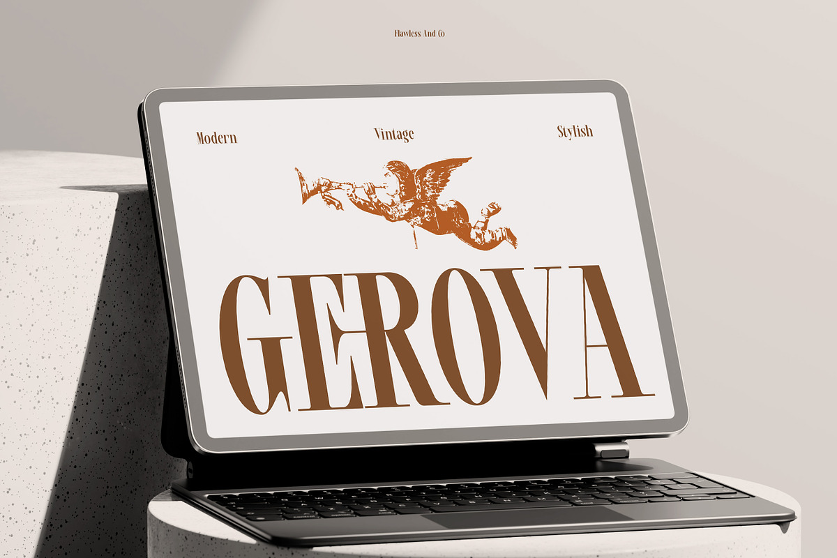 Arcenix - Serif Display Font, a Serif Font by Flawless And Co (Photo 4 of 10)