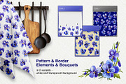 Violets – Floral Collection, a Graphic by NGliory (Thumbnail 3 of 5)